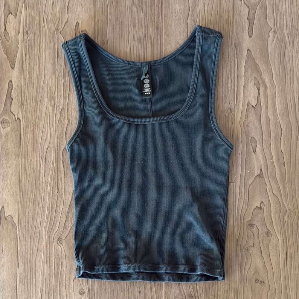 Skims Green Tank Top